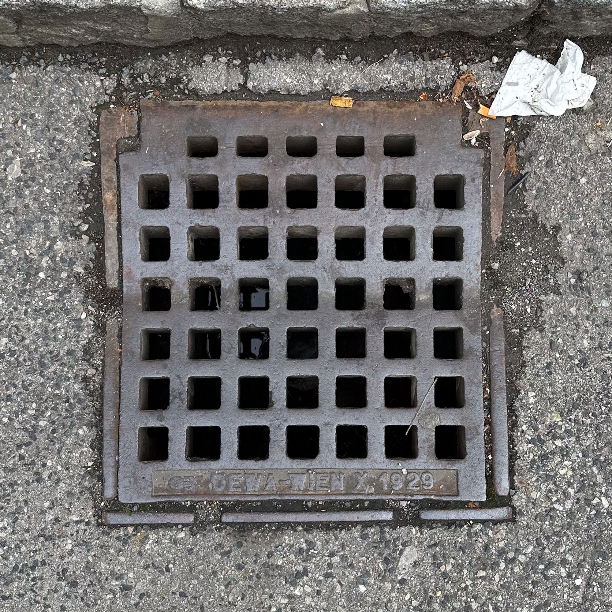 Deckel 1929-02
1050, Margareten – 1929 – OEWA-Wien X
